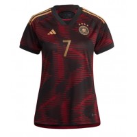 Fotballdrakt Dame Tyskland Kai Havertz #7 Bortedrakt VM 2022 Kortermet
